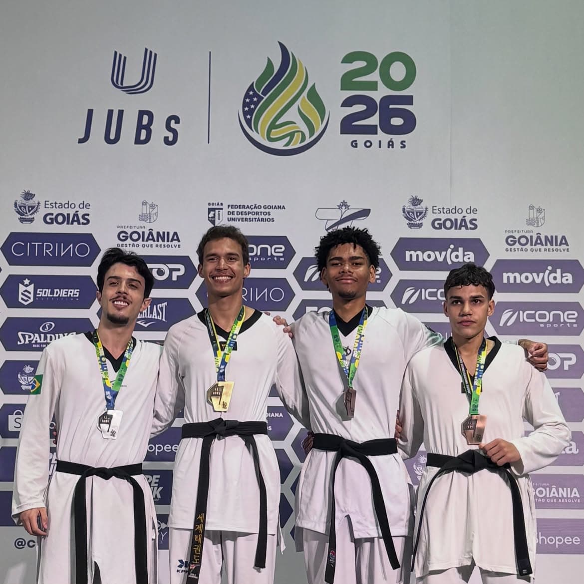 TKD Olimpios brilha nos Jogos Universitários Brasileiros com 3 atletas no pódio - foto 4
