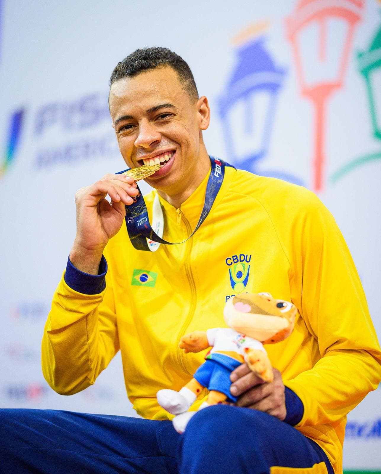 Luiz Augusto é campeão pan-americano universitário no FISU America Games 2026